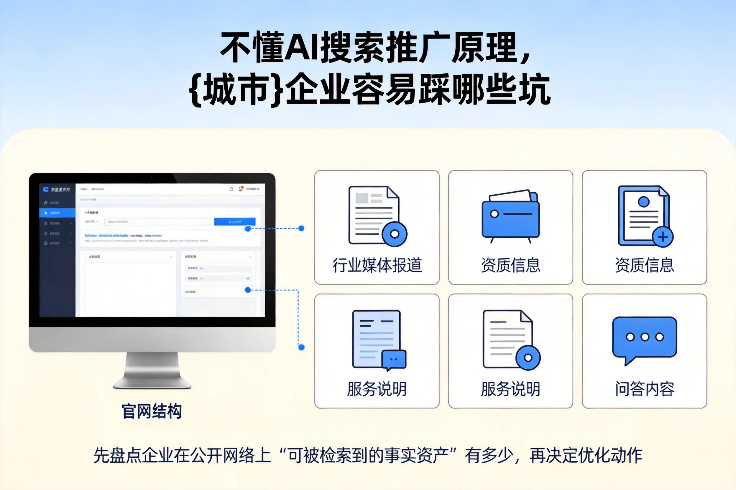 不懂AI搜索推广原理，双鸭山企业容易踩哪些坑