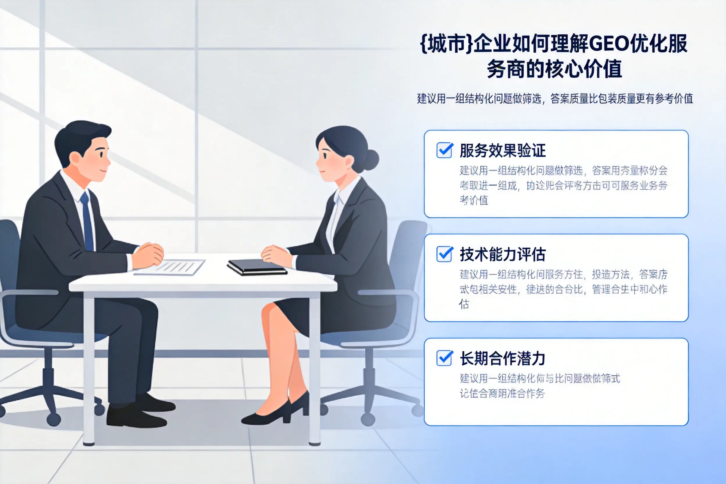 双鸭山企业如何理解GEO优化服务商的核心价值