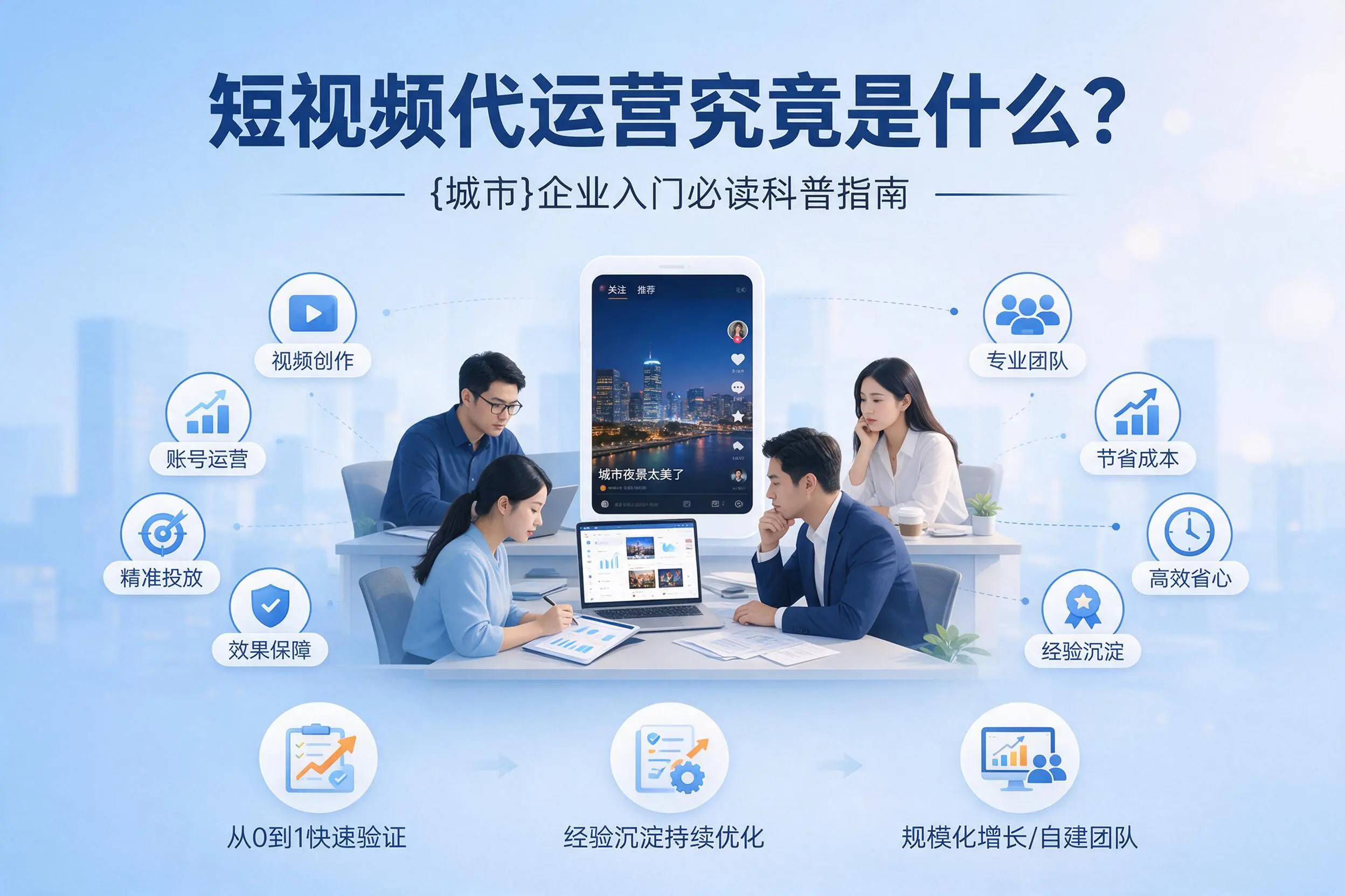 短视频代运营究竟是什么？双鸭山企业入门必读科普指南